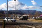 Camions militars van travessar Olot ahir al migdia