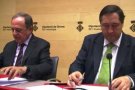 La Diputació i el centre IRTA signen un conveni per crear la plataforma de recerca i innovació del consum de llet a Catalunya