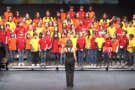 L'Escola Municipal de Música d'Olot ha interpretat un 'Gran Musical'