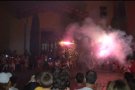 Comencen les festes del barri del Carme d'Olot amb el tradicional ball del Drac i el Pollastre