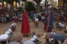 Tot i la pluja, Sant Feliu de Pallerols va celebrar la seva festa petita amb el tradicional Ball dels Cavallets, dels Gegants i de la Mulassa