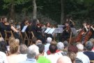 L'Orquestra Terrassa 48 i l'actriu Alícia Pérez uneixen disciplines en un concert al Parc Nou d'Olot