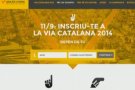 L'Assemblea Nacional Catalana millora el web d'inscripcions per la 'V catalana'