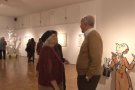 Pilarín Bayés inaugura una exposició a la Galera d'Art Arcadi Calzada que es podrà visitar durant les festes de Nadal