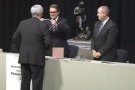 El besaluenc Alexandre Juanola i Ribera ha rebut la Medalla al treball President Macià 2014