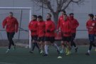 La Unió Esportiva Olot torna als entrenaments set dies després amb el partit contra el Reus Deportiu en el punt de mira