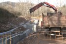 El Consell Comarcal de la Garrotxa inicia les obres de millora de les gosseres de Can Mali, amb l'arranjament de l'accés i el condicionament de les dependències
