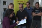 LA CUP d'Olot signen un codi ètic per garantir la transparència i les bones pràctiques dels seus possibles electes