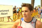 L'olotí Nan Oliveras guanya per segon any consecutiu el Triatló Ciutat de Mataró