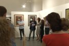Inaugurada una exposició del pintor olotí Enric Solanilla a la Sala Oberta 2 del Museu de la Garrotxa