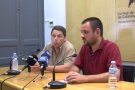 El diputat de la CUP, Lluc Salellas, presenta els objectius amb què entra a la Diputació de Girona