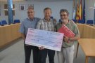 El Club Ciclista Bas dóna 1.500 euros a Càritas Garrotxa