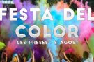 La Festa del Color inspirada en el Holi Festival arriba a la Garrotxa