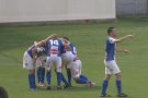 La Unió Esportiva Olot rep un gol visitant al final de cada part i perd el primer partit de lliga davant l'Alcoià  (1-2)