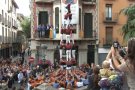 Èxit de la diada castellera de Festes del Tura d'Olot amb tots els castells descarregats
