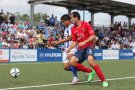 La Unió Esportiva Olot segueix sense guanyar aquesta temporada tot i avançar-se a Son Malferit, i empata davant l'Atlètic Balears (1-1)