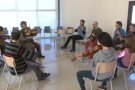 Uns 150 aficionats a la corda fregada acudeixen a la novena Violinada d'Argelaguer per gaudir d'un cap de setmana de música popular