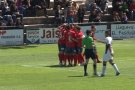 La Unió Esportiva Olot segueix amb opcions en la categoria gràcies a la victòria davant d'un Llosetí gairebé sentenciat (3-1)