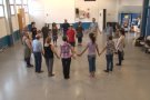 O'Folk celebra un taller de ball cantat al local social del barri de Sant Miquel