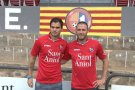 La UE Olot presenta els fitxatges del garrotxí Roger Vidal i el davanter llatinoamericà Sergio Álvarez