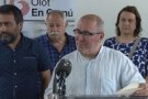 Olot en Comú no penjarà banderoles durant la campanya de les eleccions espanyoles
