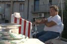 En Pepe Soto mostrarà el catamarà durant les festes de Castellfollit, per agraïr la col·laboració ciutadana