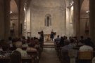 L'església de Sant Salvador de Bianya acull el concert de tres joves músics garrotxins