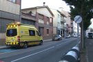 Un accident al Carrer Pou del Glaç d'Olot deixa un ferit lleu