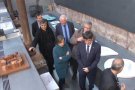 El president, Carles Puigdemont, visita l'estudi de RCR arquitectes i lloa la seva trajectòria