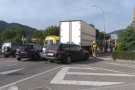 Accident múltiple a les Preses sense ferits amb quatre vehicles implicats