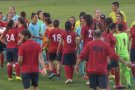 El Barça goleja l'equip femení de la UE Olot en un debut històric per al club olotí i les seves jugadores