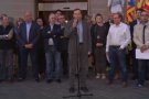 Els alcaldes garrotxins signen un manifest a favor de la democràcia