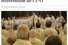 El diaca i cap de la policia local d'Olot, Ignasi López, entre els més de 300 religiosos que signen un manifest a favor del dret a decidir el proper 1 d'octubre