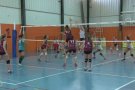 El sènior femení del Club Vòlei Olot es fa fort a casa davant el Club Voleibol Gavà (3-1)