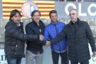La Unió Esportiva Olot presenta el nou entrenador, el valencià Raúl Garrido