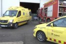 Accident laboral greu a l'empresa Hilosa de les Preses