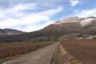 La nevada d'aquesta matinada es queda a les cotes altes de la Garrotxa