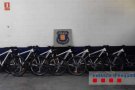 Els Mossos d'Esquadra de la Garrotxa detenen quatre persones pel robatori de set bicicletes a Foixà