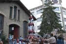 Els Xerrics d'Olot celebren el 16è aniversari amb una diada castellera
