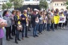 Manifestació a Olot per demanar l'alliberament dels Jordis després de 7 mesos a presó preventiva