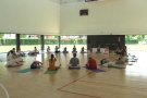 Olot participa de nou al Dia Internacional del Ioga amb una trobada al Pavelló d'Esports