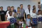 Olot dona la benvinguda als nens i nenes sahrauís que passen l'estiu a la Garrotxa
