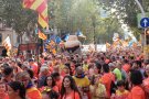 Centenars de garrotxins es mobilitzen novament a Barcelona per participar a la manifestació de l'11S