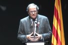 El president Torra a Olot sobre la vaga de fam de Sánchez i Turull: 