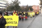 Unes 350 persones s'han inscrit aquest diumenge per iniciar la marxa a peu cap Lledoners en suport als polítics independentistes presos