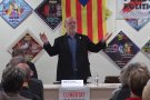 L'eurodiputat d'Esquerra Josep Maria Terricabras demana a la Garrotxa autocrítica i respecte per als polítics presos i a l'estranger