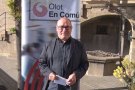Xavier García repetirà com a candidat d'Olot en Comú a les eleccions municipals del maig