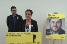 ERC explica a Olot que es presenta al Congrés i al Senat per treballar per l'autodeterminació i pel territori