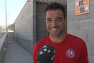 Héctor Simon s'estrena a les banquetes i serà el segon entrenador del filial de l'Olot compaginant la seva activitat com a futbolista