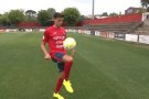 Álvaro Salinas arriba a l'Olot agraït per la confiança mostrada pel club i amb ganes de créixer com a futbolista